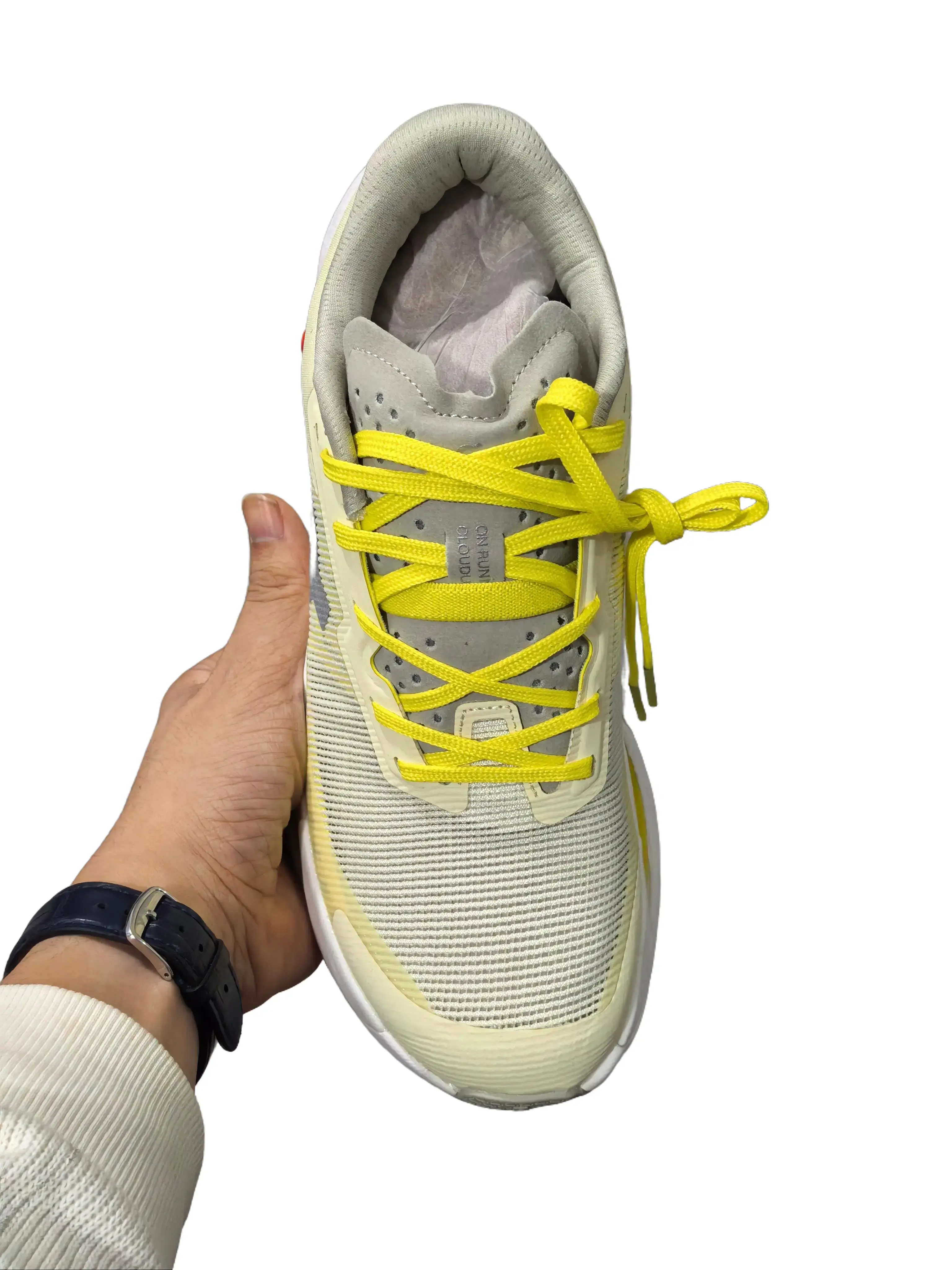 Ultra Light Hollow Cushion Daily Sneakers Light Green Lemon Yellow Wearproof Breathable Mesh Anti Deformation Crack Resistant Comfort Sole Casual Walking Shoes For Men Women
