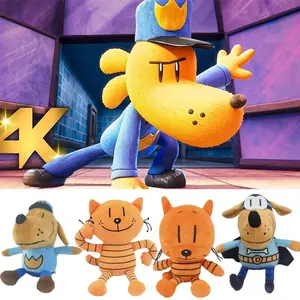 Anime Dog Man Plush Toy Petey the Cat Puppy Sarah Hatoff Stuffed Dolls Cartoon Animal Plushies Figures Pillow Birthday Xmas Gift