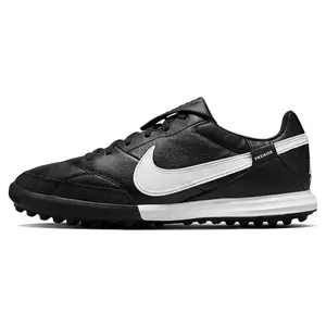 Nike Premier 3 Round-Toe Lace-Up TF Turf Soccer Cleats for Men in Black Trending Shoes, House White Official Shoes to Get / Maison Mihara
