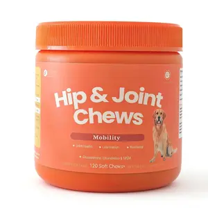 Hip and Joint for Dogs, Glucosamine for Dogs Hip and Joint Supplement with Chondroitin, MSM, Vitamins C & E - Bacon, 120 Count boost immune