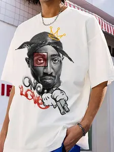 2pac Shakur Artistic Graphic Tee