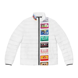 Mix tape, White Puffer Jacket