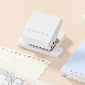 1Pc five-hole punch, binder punch, manual punching tool for A4, A5, B5 and all kinds of paper, loose-leaf book, office school supplies