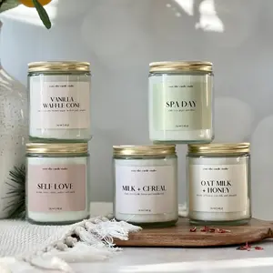 Beautiful Coconut Wax Candles | Wood Wick Candle | Coconut Wax | Scented Jar Candles | Gift Ideas | Valentines Day