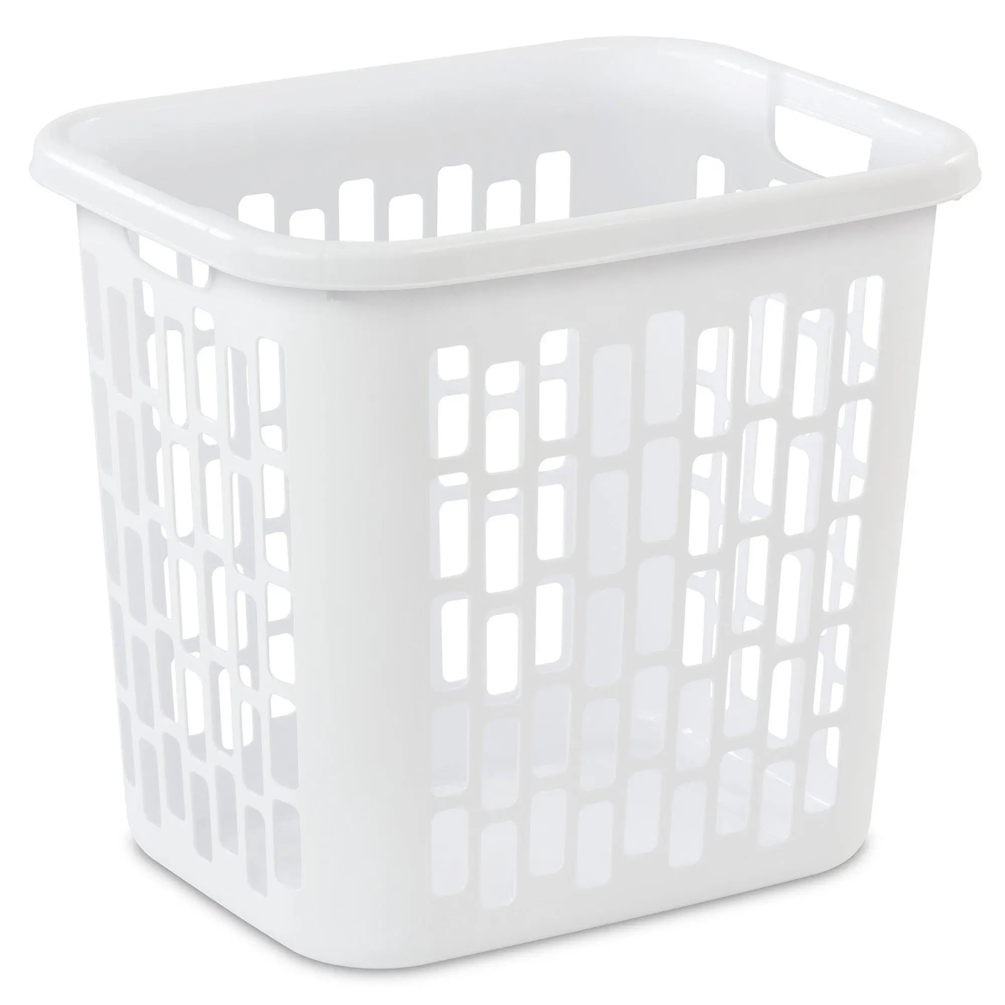 Sterilite Ultra Easy Carry Plastic Dirty Clothes Laundry Basket Hamper (4 Pack)