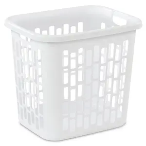 Sterilite Ultra Easy Carry Plastic Dirty Clothes Laundry Basket Hamper (4 Pack)