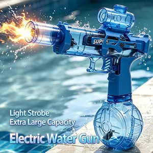 Automatic Continuous Water Squirt Toy with Glowing Light Effects,Summer vibes, Ice Mouse Shape, High Capacity Water Tank, Suitable for All Ages, Ideal for Summer Outdoor Activities, Beach & Pool Water Fun, Trendy Water Play Equipment,Summervibes