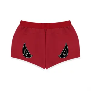Women's Retro Contrast Binding Shorts