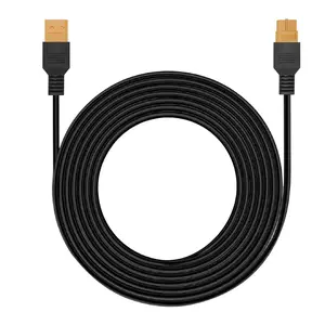 XT60 Extension  19.7 ft (6 m), Male to Female XT60 Solar Connector, Soft  Copper Wire 12V/24V Extension Lead for Solar Panels or Power Station Controller Setup