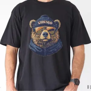 Chicago Football Shirt, Tee, Retro Bears Shirt, Gift For Football Fan, Sports Fan Gear, Trendy Football Shirt, Spirit Animal