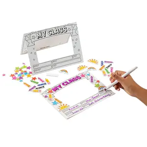 Creative Color Your Own Autograph Picture Frame Classpack - 30 Pc.