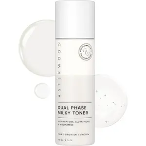 Dual Phase Peptide Milky Toner - Matrixyl 3000 + Glutathione + Niacinamide - Brightening Peptide Toner, Firming, Retinol-Free - 4 Fl Oz