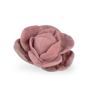 CABBAGE POP//ENRICHMENT DOG TOY: Red / Medium