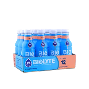 BIOLYTE PEACH - READY TO DRINK - 12 PACK