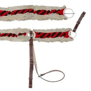 Charro Borrega 35.5" Cinch Pechera Wool Breastcollar