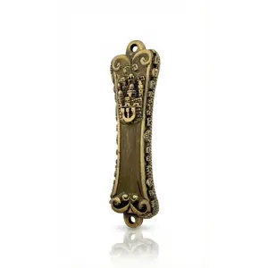 Jerusalem Mezuzah-brass