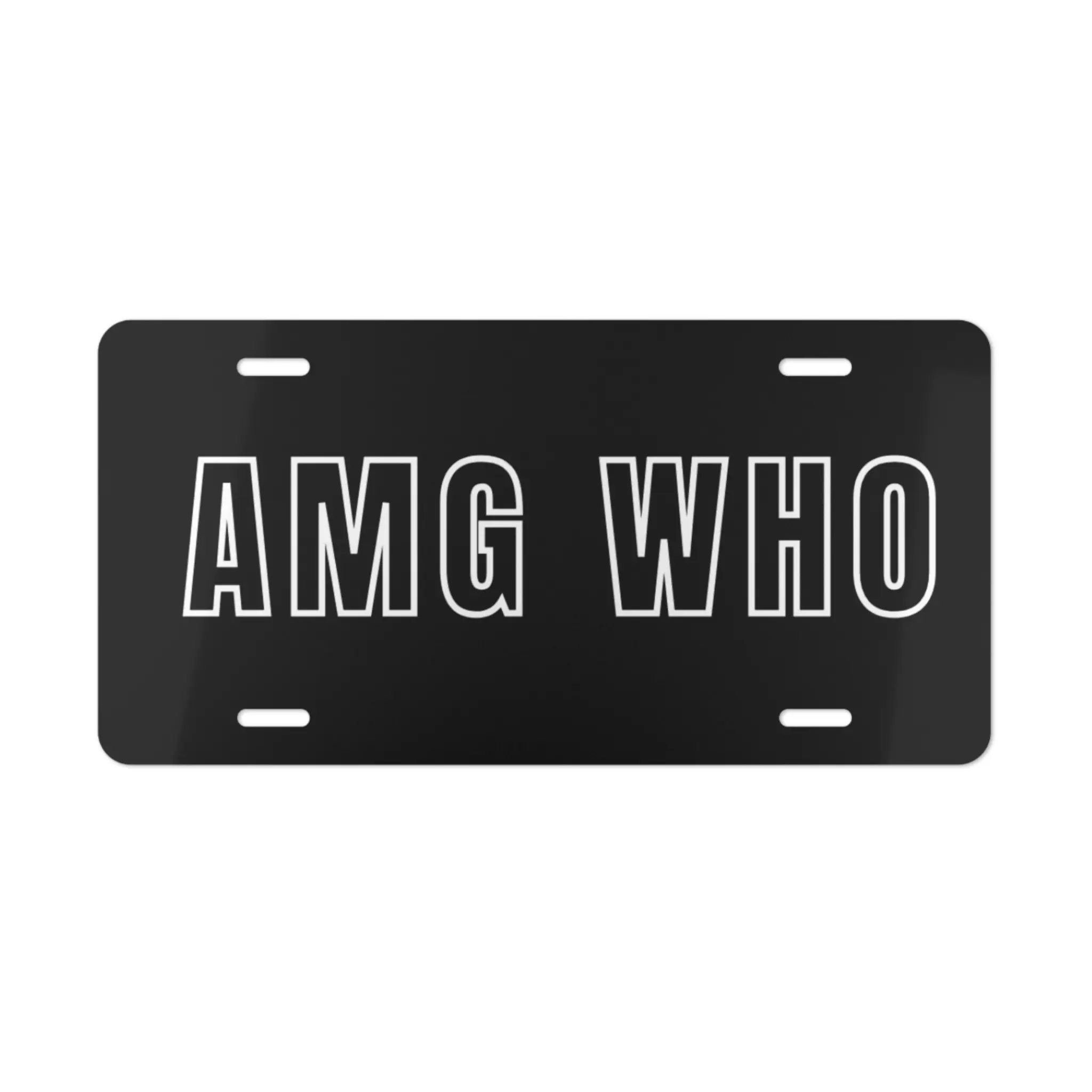 AMG WHO Plate Cover