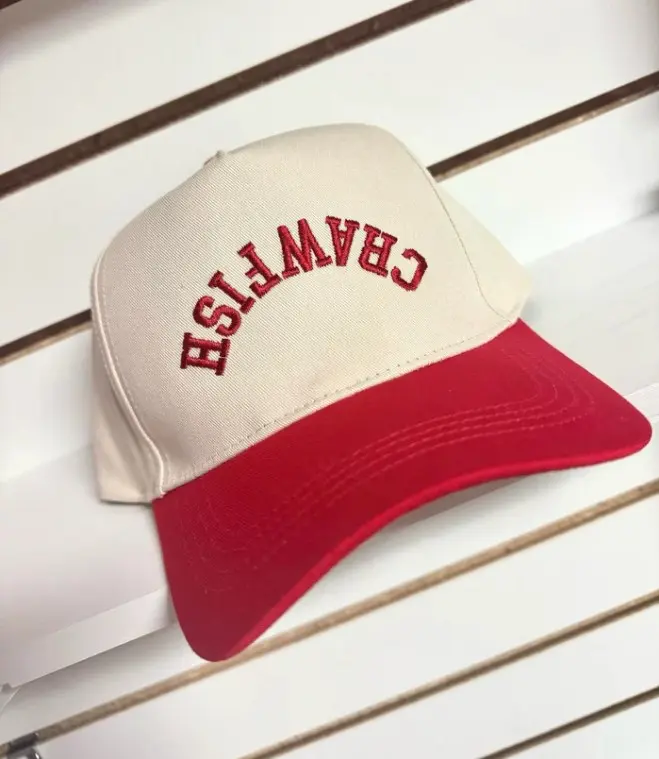 Upside Down Crawfish Trucker Hat