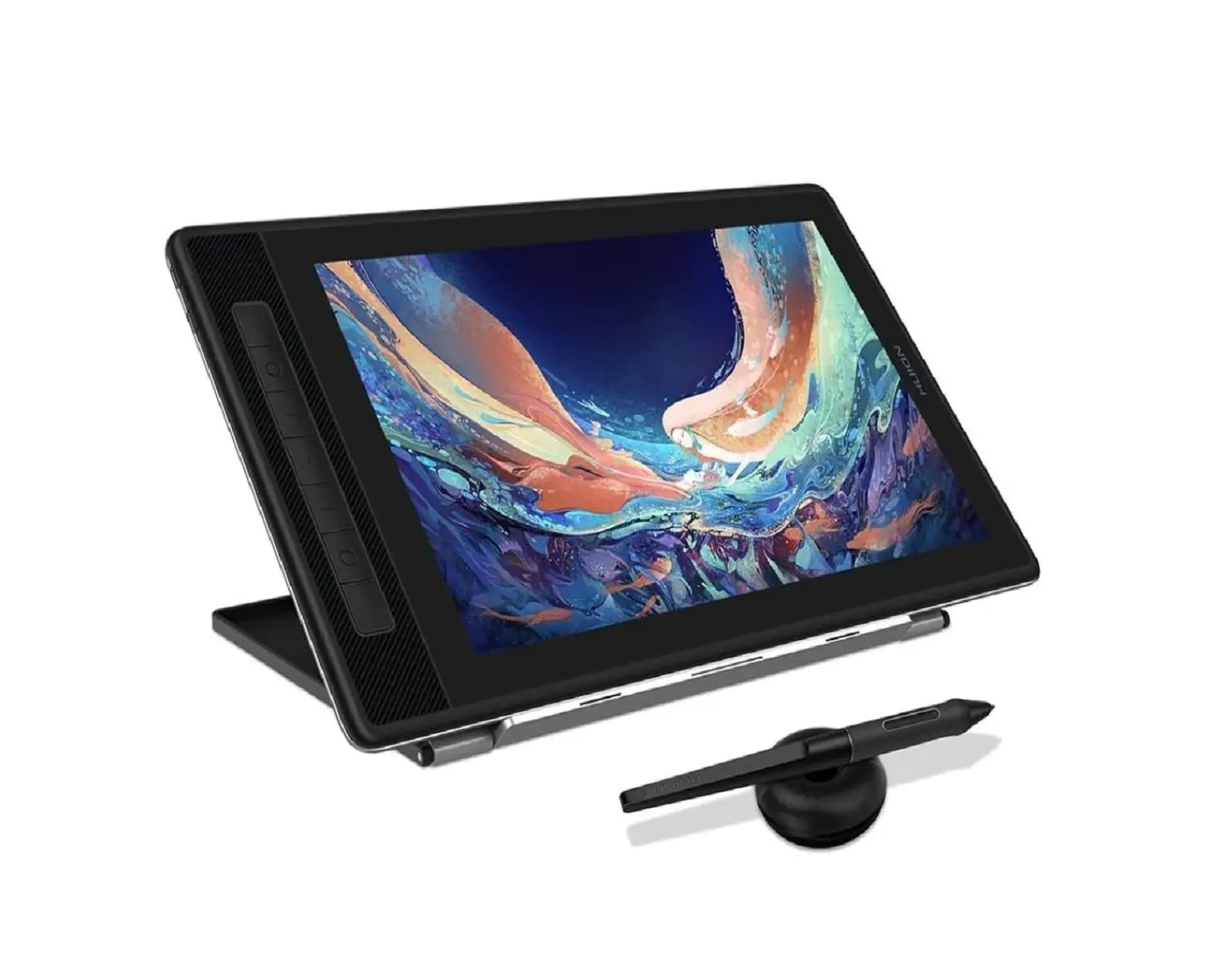 HUION Kamvas Pro 13 2.5K QHD Graphics Monitor Drawing Tablet with Screen QLED Full Lamination Battery-Free Stylus PW517 for Windows PC Mac Android 13.3inch Digital Drawing Tablet Pen Display