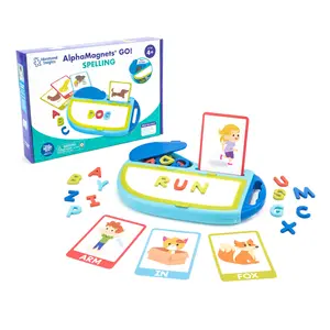 Educational Insights AlphaMagnets GO! 73-Piece Spelling Activity Set – Fun Learning & Gift for Toddlers Ages 4+