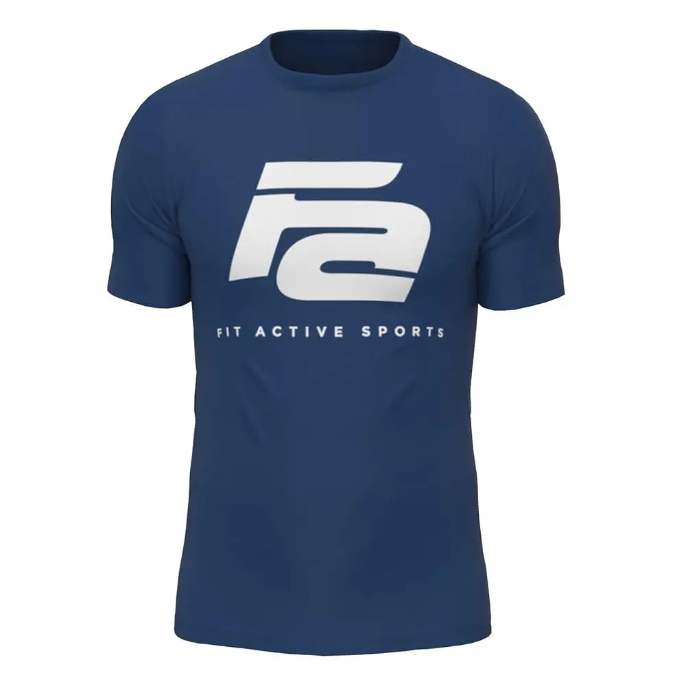 Fit Active Sports Moisture Wicking Crew T-Shirt for Athletic Performance