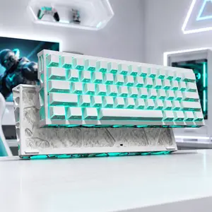 8K Hall Effect Magnetic Keyboard, CNC Aluminum Gaming Keyboard with Rapid Trigger,keyboards for gaming, best keyboards for gaming, Adjustable Actuation, RGB Backlit, Side-Printed Keycaps for FPS Gaming