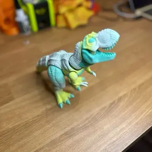 3D Printed Multicolor T-Rex Articulating figure- Colorful Dinosaur Figure for collectors