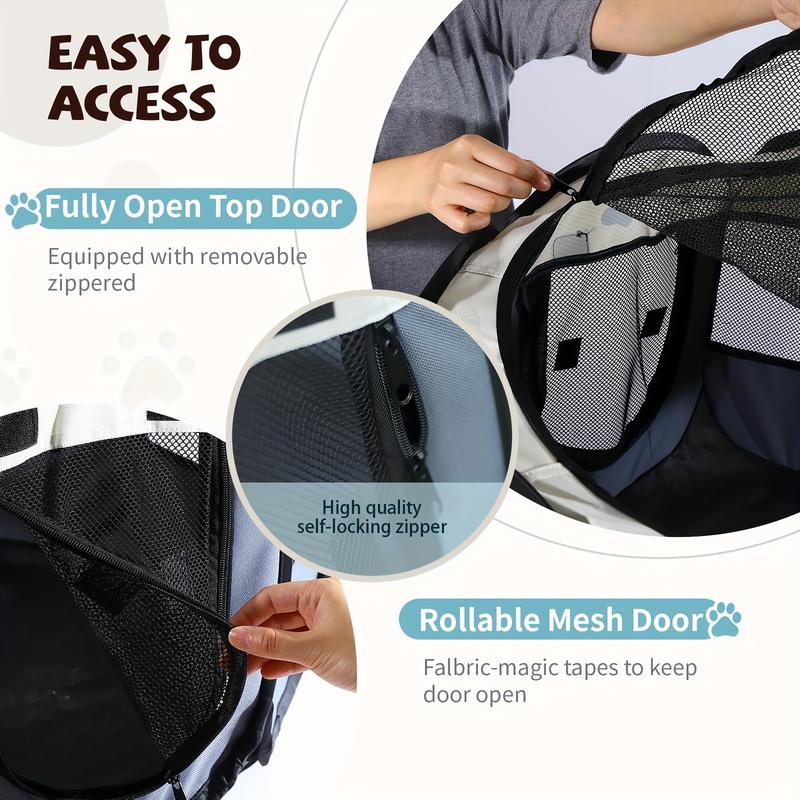 Large Indoor/Outdoor Portable Cat and Dog Puppy Cage, Easy To Store and Travel. Octagonal Pet Enclosure Pet Tent Oxford Scratch-Resistant Foldable Dog Crate Cat Whelping Dog Bed Cat Bed, Suitable for Travel and Camping Use Large Indoor/Outdoor Portable Cat and Dog Puppy Cage, Easy To Store and Travel. Octagonal Pet Enclosure Pet Tent Oxford Scratch-Resistant Foldable Dog Crate Cat Whelping Dog Bed Cat Bed, Suitable for Travel and Camping Use