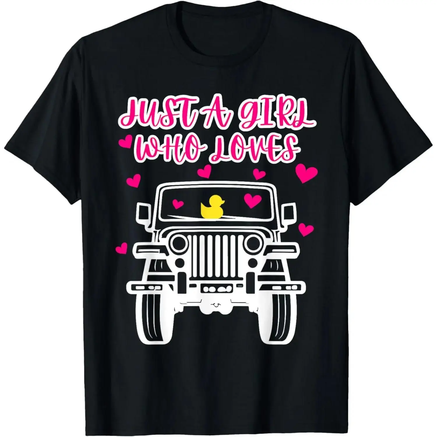 Women's 100% Cotton Short-Sleeve Round Neck Casual Streetwear T-Shirt - For Jeep Off-Road SUV Enthusiasts