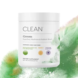 Clean Greens: Superfood Superfood, Mushroom & Probiotic Blend | Organic & Natural Ingredients