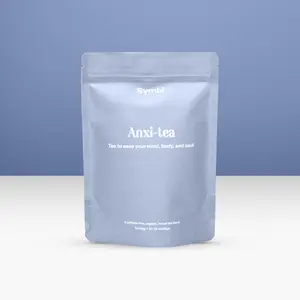 Anxi-Tea Tea Blend, 2oz | Calms Anxiety, Relaxes the Body, Restores the Mind | 100% Organic & Caffeine-Free, No Additives or Sweeteners | Symbi