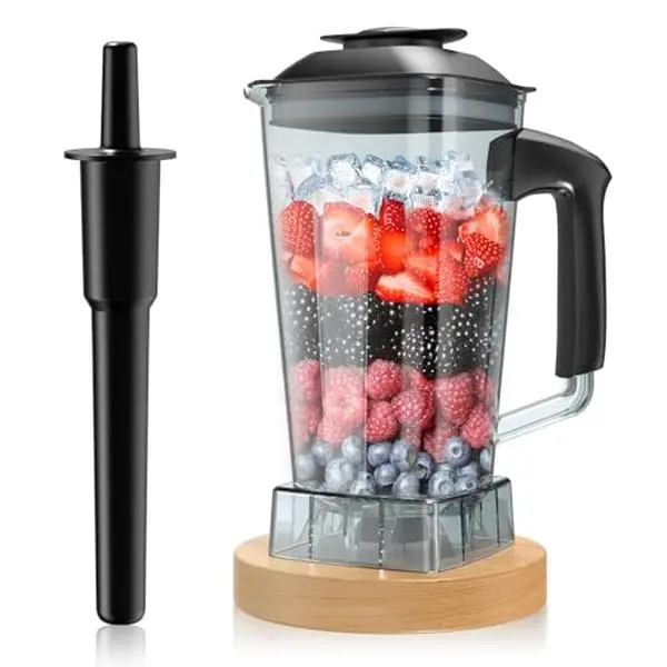 Accessories - PRASKY 68oz Professional Blender Cup Accessories - Dry Grinder & Liquid Blender Containers, BPA Free for Coffee/Spices/Smoothies summerwins