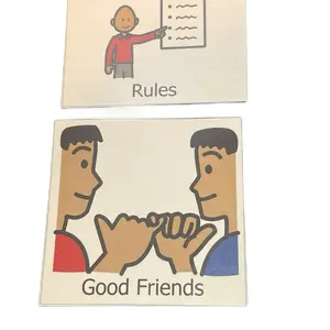 Classroom Rules Visual Set – 6 Behavior Expectations Posters for Daily Review & Positive Reminders