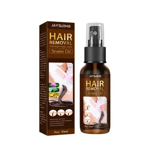 Snake oil hair removal spray, fast and gentle, non-irritating, skin-friendly, whole body clean hair removal spray