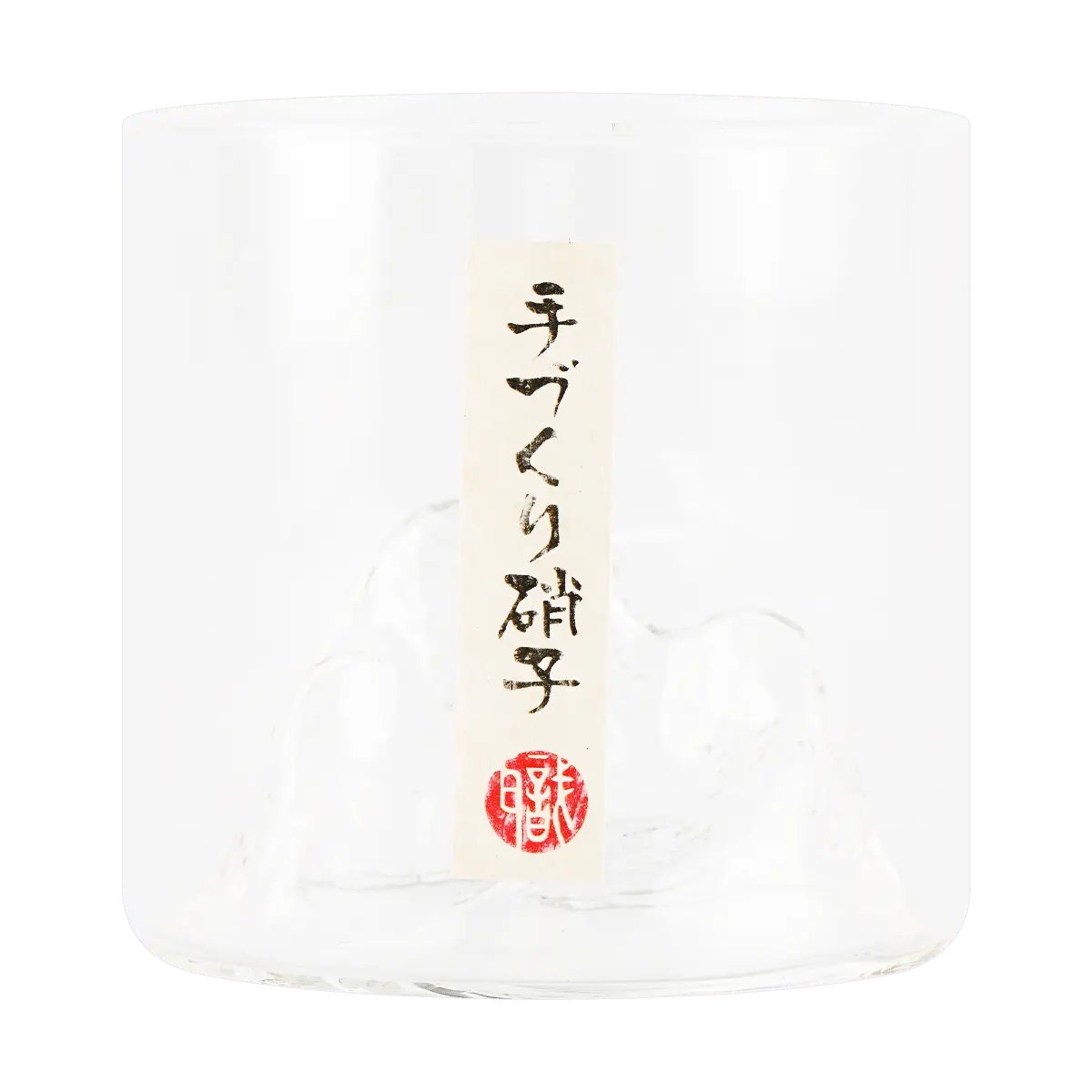Yami Selects Fuji Mountain Glass Cup - 180ml Japanese Snow Mountain Whiskey Tumbler, Coffee Mug, Unique Drinkware Gift