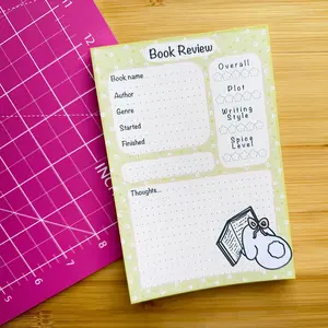 Book Review Note Pad