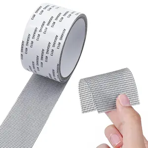 Screen Repair Tape - 2" x 15FT Window Screen Repair Tapes for Windows & Door Mesh Tears Holes,  Adhesive Screens Tapes Repair Mesh, Window Screens Repairs Kit(Grey)