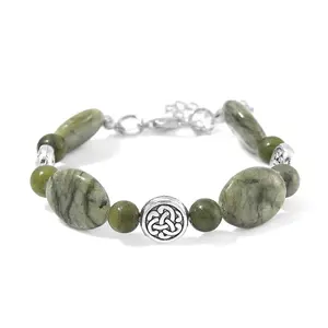 Connemara Marble 56.00 ctw Bracelet in Silvertone 6.508.50In Christmas Gifts