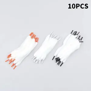 10 Pieces/Bag Diy E Tools Coil Preloaded Cotton Cotton For Atomizer Accessories Oil-conducting Cotton