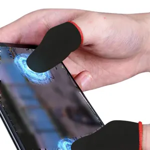 Mobile Game Finger Sleeve, Breathable Anti-sweat Finger Glove, Finger Protector for Touch Screen, Gaming Accessories for Mobile Phone, Smartphone, Console