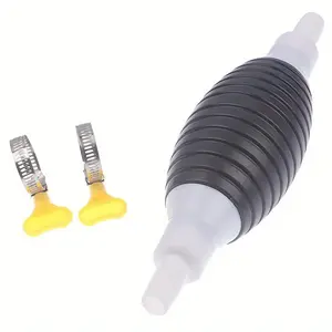 Manual Fuel Suction Pump, Universal Gas Diesel Design, Car Tank Drain Tool, Emergency Rescue Essential, DIY Liquid Transfer Pump