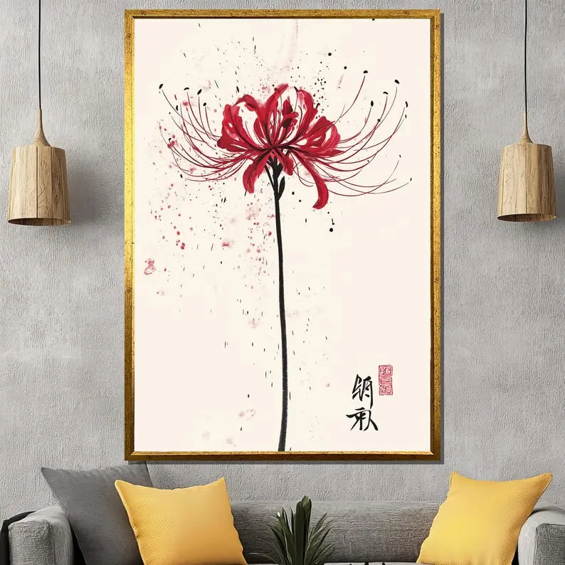 image of a tiger lily Lilium 'Tiger Red' (Red Tiger Lily) main image 1