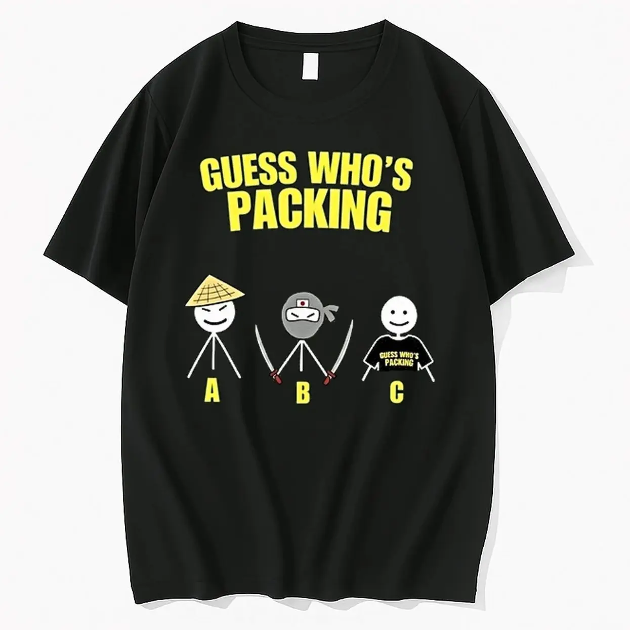 Guess Whos Packing Stick Figures Ninja 0 Tshirts Sweater Hoodie B4A