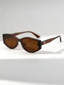 Women's Vintage Cat Eye Fashion Glasses, Versatile Style for Streetwear, Daily Wear, Beach Vacation, Party, Uv400 Protection