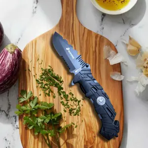 Classic 9" Chef's Knife USMC High Carbon Steel Blade ironfangknife