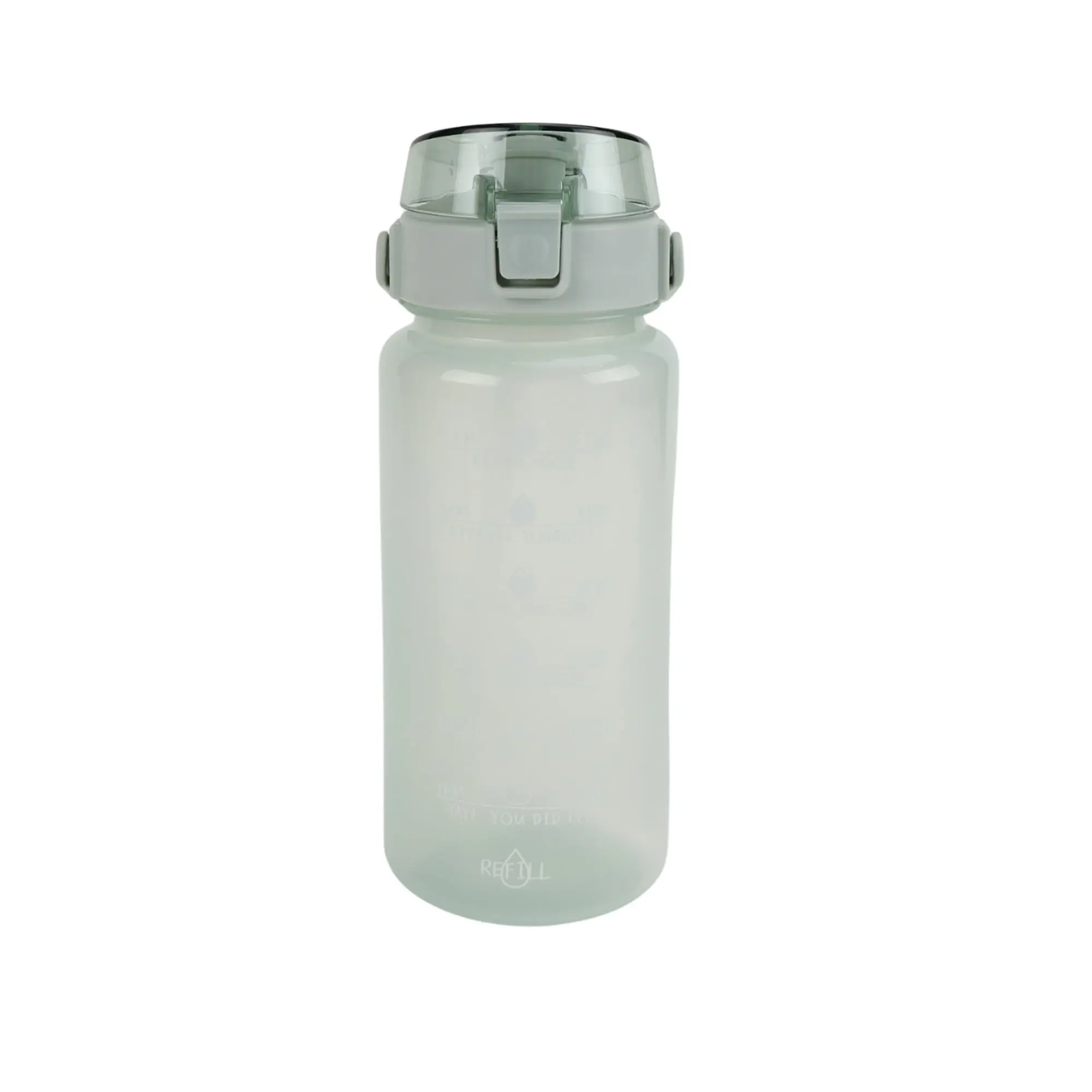 Green 48oz Leakproof Water Bottle with Handle – TikTok Trending Item Drinkware Lid