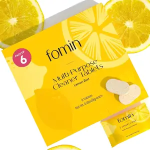 Multi Surface Cleaner Refill Tablets - Lemon Zest - All Purpose Cleaner Refill Tablets, All-In-One Tablet Cleaner For Household & Kitchen Cleaning