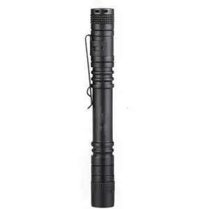 Mini 1000 Lumens LED Flashlight Pocket Penlight Pen Clip Design
