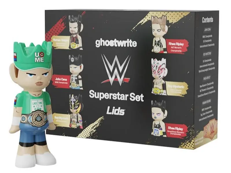 WWE Ghostwrite Lids Box