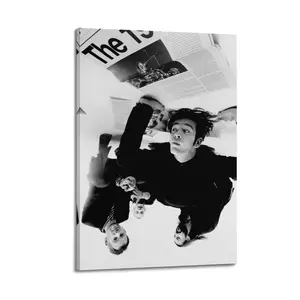 The 1975 Poster for Bedroom Aesthetic Canvas Wall Art Living Room Posters Painting Picture Print Modern Family Decor Artist Bathroom Poster